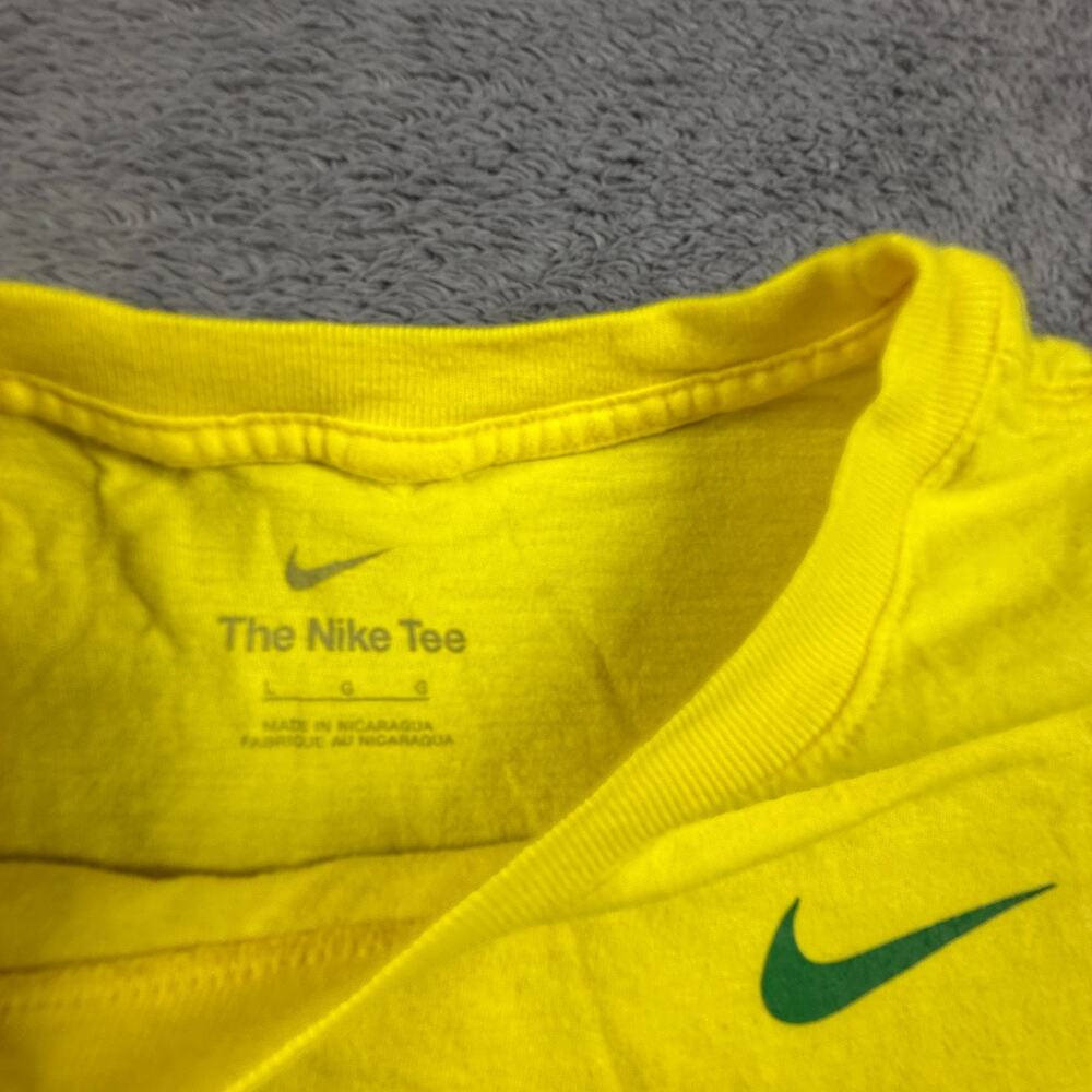Nike Oregon Ducks Basketball Pit Crew Shirt 2024-2025 Mens L Eugene OR SCO DUCKS - Picture 2 of 4